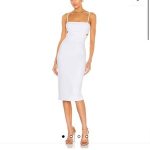 BNWT - SUSANA MONACO Cutout Strap Solid Dress in Sugar